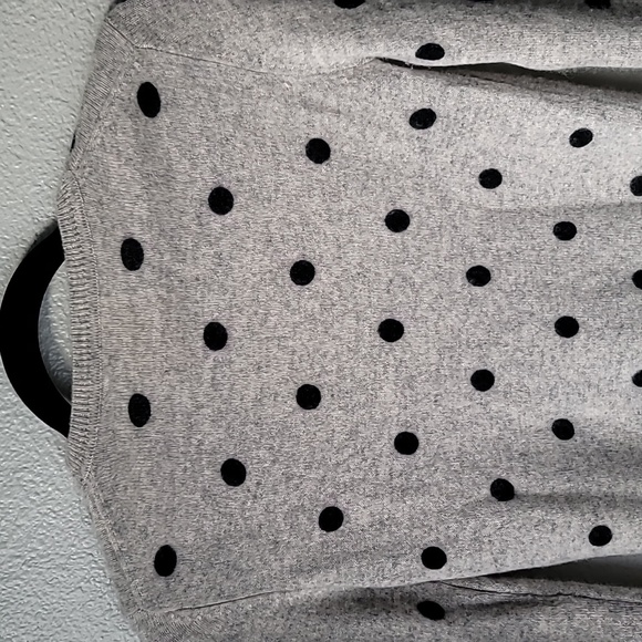 RARE Collectible Cynthia Rowley Polka Dot Cashmere Sweater - Picture 8 of 12